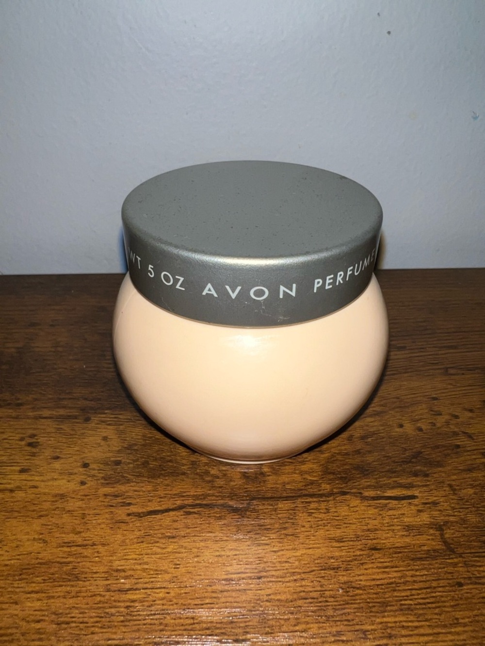 Avon Peach Soft Musk Perfumed Skin Softener 5oz Jar
